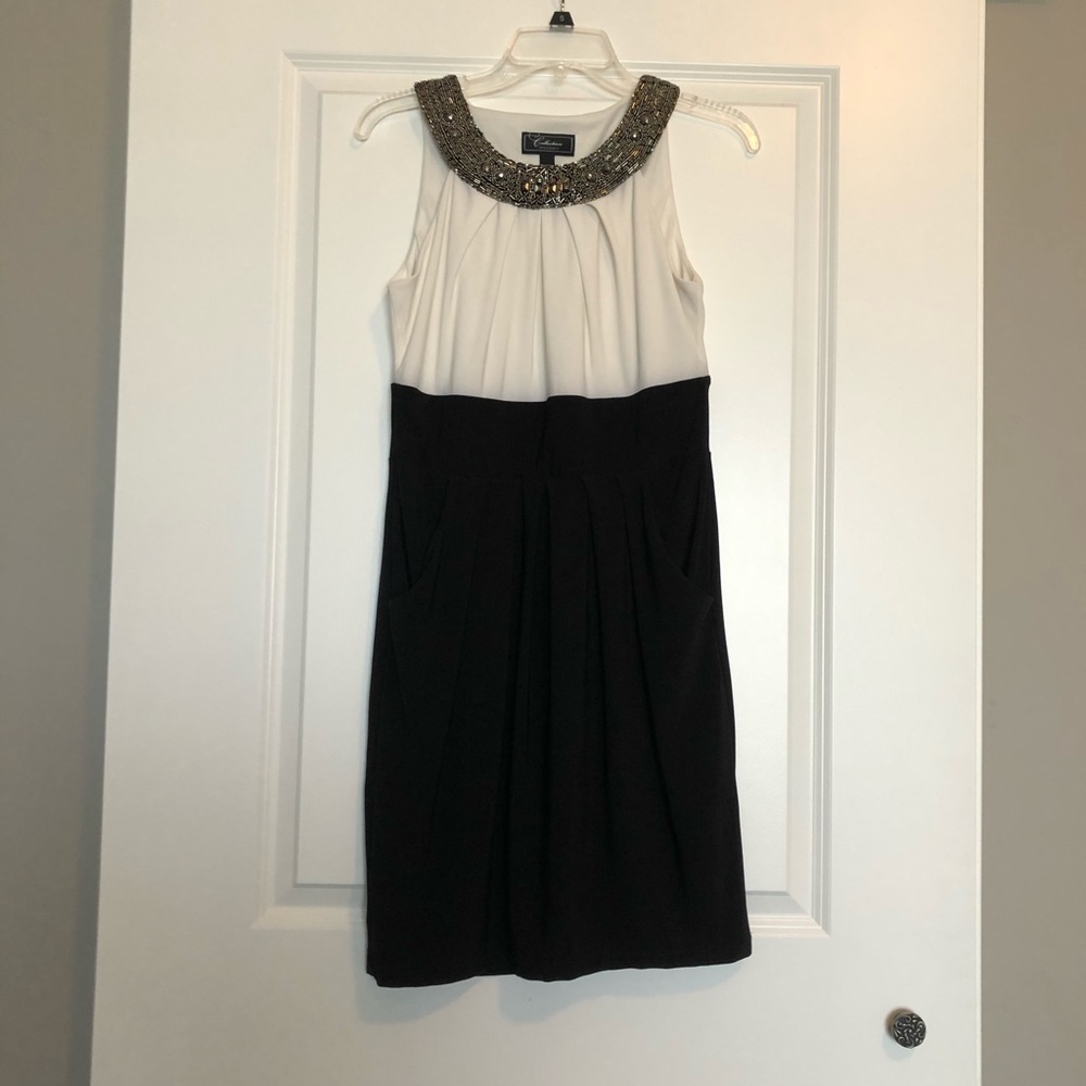 Dress Barn Beaded Dress Size 8